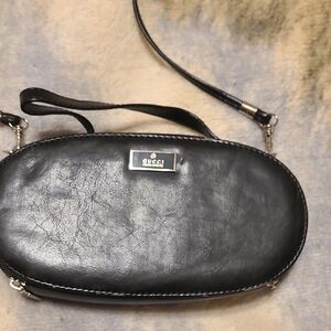 Gucci Black Oval Crossbody Bag